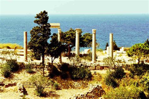 Ancient Byblos In Lebanon