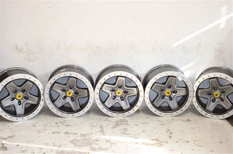 Rally 1.9 beadlock wheels (silver). aev Argent Pintler Beadlock Wheels 17x8 5 5x4 5 87 06 Jeep ...