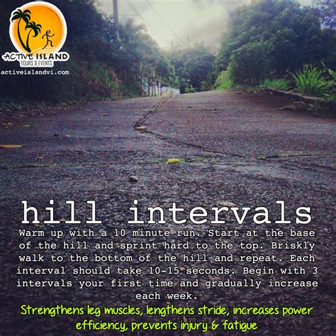 Hill Intervals Are A Great Way To Increase Your Power