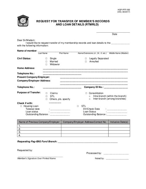 Pag Ibig Merging Form Fill Out And Sign Printable Pdf Template Signnow