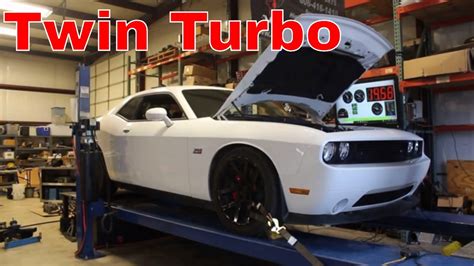 Twin Turbo Challenger On The Dyno Youtube