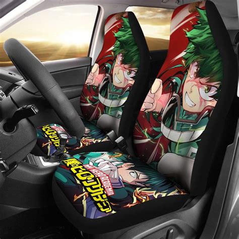 Anger Izuku Midoriya My Hero Academia Car Seat Covers Mn04 Car Seats