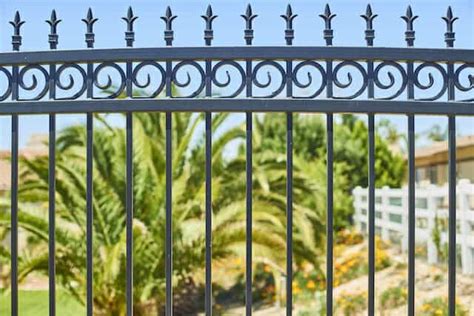 Iron Ornamental Style Fences All Counties Fence Riverside Ca