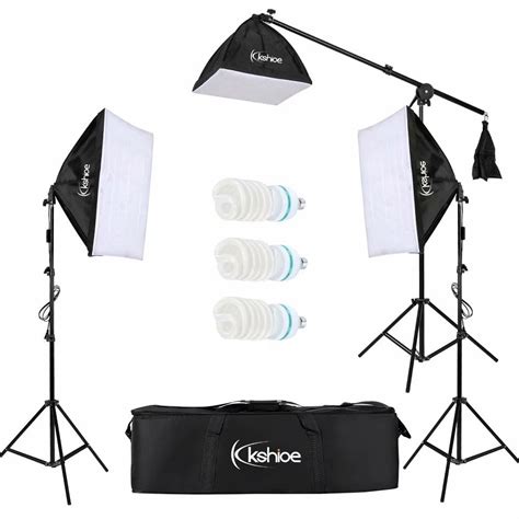 Kshioe Photography Studio Light Kitlighting Equipment65w Photo Studio