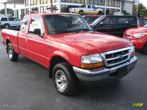 Bright Red 1998 Ford Ranger Xlt Extended Cab Exterior Photo 39843874