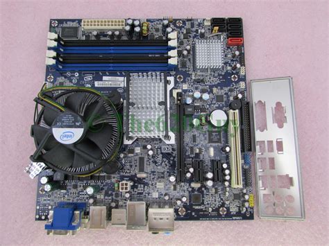 Intel Dg33tl Lga775 Matx Motherboard Celeron 420 16ghz Cpu Fan Io