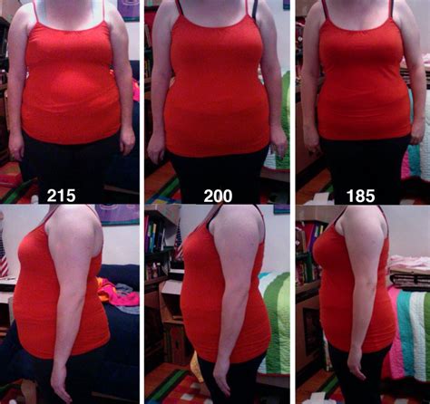 Progress Pics Of 30 Lbs Weight Loss 54 Female 215 Lbs To 185 Lbs