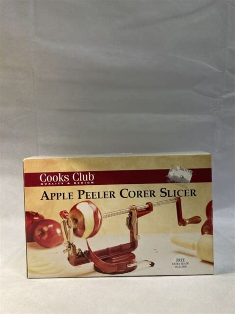 Cooks Club Apple Peeler Corer Slicer Williams Sonoma King Arthur Flour