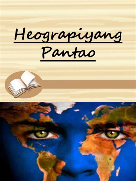 Heograpiyang Pantao Pdf