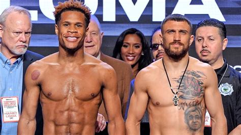 60 SEC HIGHLIGHTS Haney Vs Lomachenko WEIGH IN FACE OFF Top