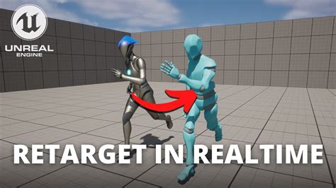 How To Retarget Animations In Realtime In Unreal Engine Youtube