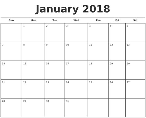 12 Month Blank Calendar Template Blank Monthly Calendar Template