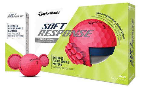 Taylormade Golf Introduces New Tour Response And Soft Response Golf Balls