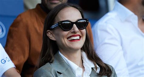 Natalie Portman All Smiles At Soccer Match In Paris Amid Husband