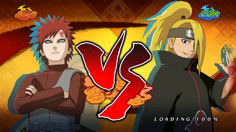 Gaara Vs Deidara Boss Battle Naruto Shippuden Ultimate Ninja Storm