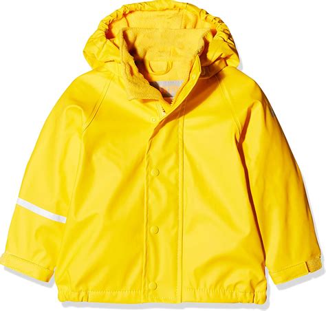 Caretec Kids Rain Jacket With Fleece Lining Yellow 324 74 Bigamart