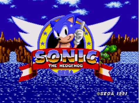 Video Game Screenshots Depot Sonic The Hedgehog Genesis