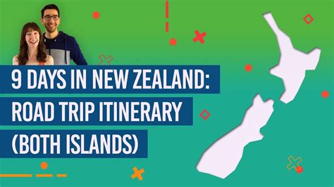 🗺️ 9 Days In New Zealand Road Trip Itinerary Both Islands Youtube