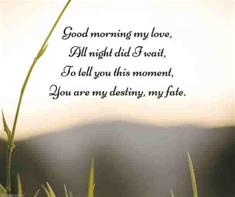 Romantic Good Morning Poems For Him Best Collection Good Morning