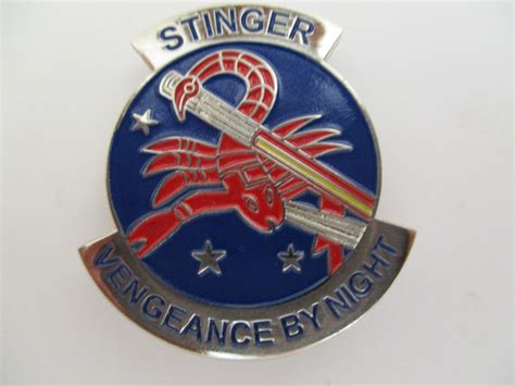 18th Sos Stinger Patch Hat Pin Ac 119 Gunship Association