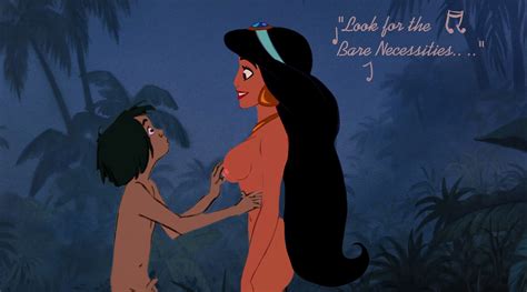 Post 2829125 Aladdin Series Crossover Edit Jasmine Mowgli The Jungle Book