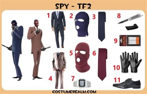 Tf2 Spy Costume 🔪 Halloween Costume Guide