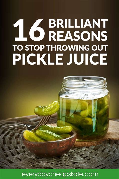 health benefits of pickle juice