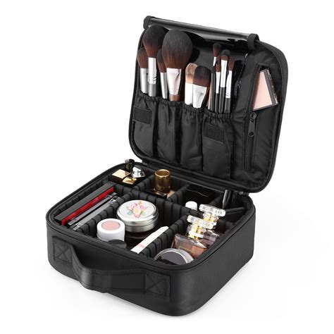 Inlife Bb040 Makeup Bag Cosmetic Train Case Portable Travel Organizer