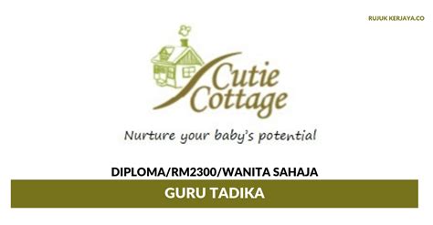 Jawatan kosong guru kpm (kementerian pendidikan malaysia) interim dibuka untuk mereka yang berkelayakkan dan berminat. Jawatan Kosong Terkini Cutie Cottage ~ Guru Tadika • Kerja ...