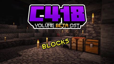 Minecraft Volume Beta 28 Blocks Original Game Soundtrack C418