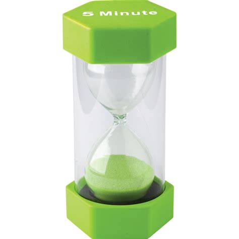 5 Minute Sand Timer Large Inspiring Young Minds To Learn