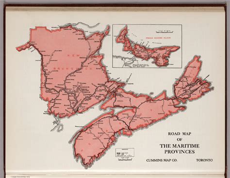 Map Of Canadian Maritime Provinces South Lomei Labyrinth Map