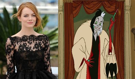 Emma Stone To Play Cruella De Vil In New 101 Dalmatians Film Celeb Bistro