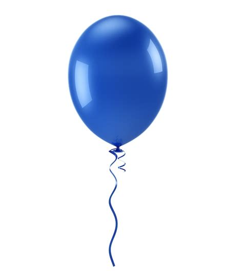Premium Photo Blue Balloon