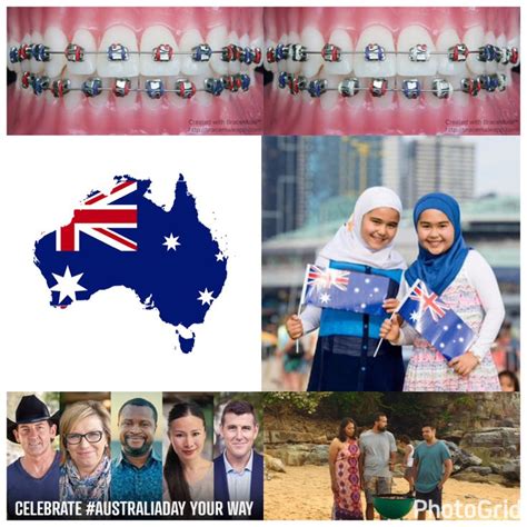 Orthodontic braces can often cost up to $8,000. Get your braces ready for #AustraliaDay #Australia # ...