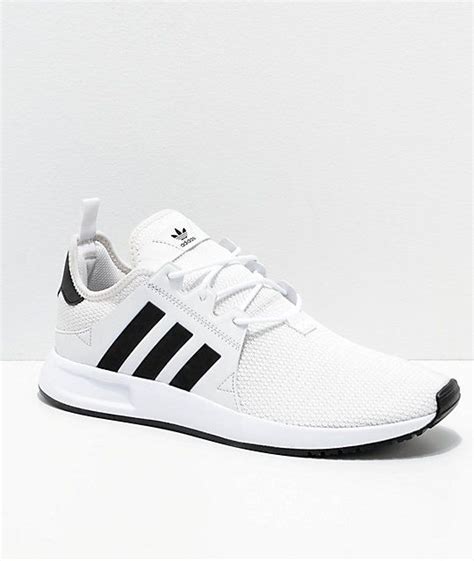 Adidas Xplorer White And Black Shoes Zumiez White Tennis Shoes
