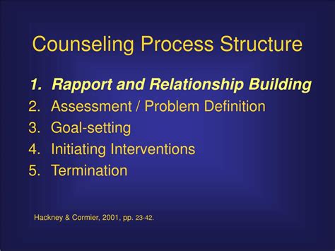 Ppt Stages And Skills Of Counseling Powerpoint Presentation Id369101