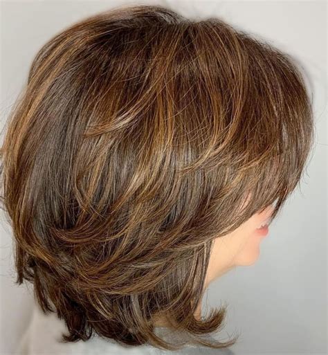 The medium length haircut with multiple layers till neck or shoulder length is a shaggy lob. 70 Best Variations of a Medium Shag Haircut for Your ...