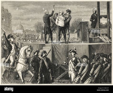 Execution Of Louis Xvi Stock Photo Alamy