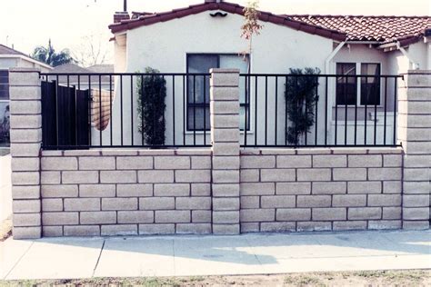 This would however be my first time messing with masonry. Residential Block & Masonry Fence | Mission Fence & Patio ...