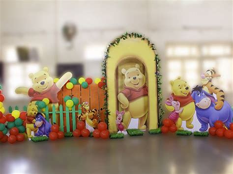 Winnie The Pooh Theme Outdoor Party Organized By