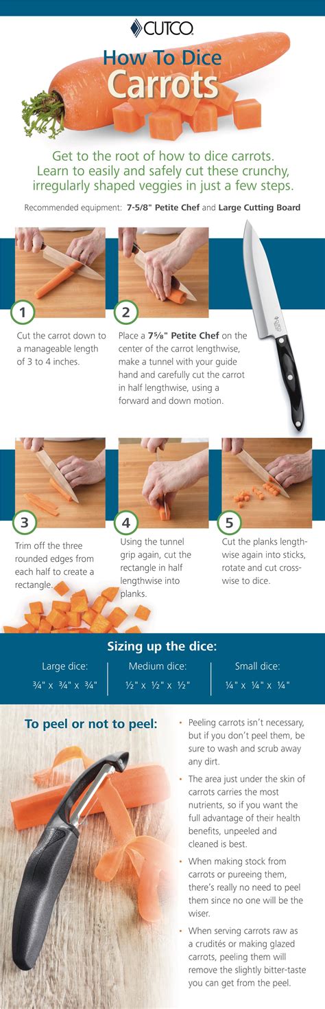 How To Dice Carrots