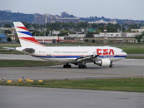 Czech Airlines Csa A310 324 Flight Csa105 To Ruzyne Ai Flickr