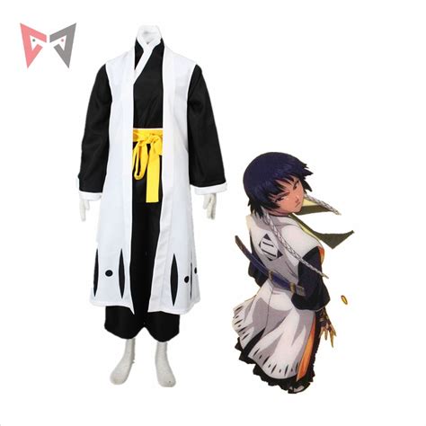 Mmgg Bleach Cosplay Soi Fon Cosplay Costume Kimono Outfit On Aliexpress