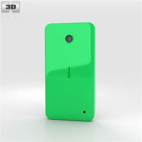 Nokia Lumia 630 Bright Green 3d Model Hum3d