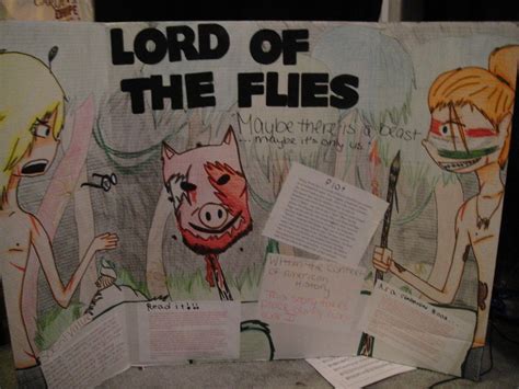 Portfolio4 English Project Lord Of The Flies By 8dojimo On Deviantart