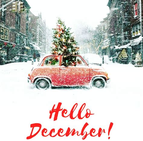 #december #vintage #christmas | Hello december, Hello december pictures, December pictures