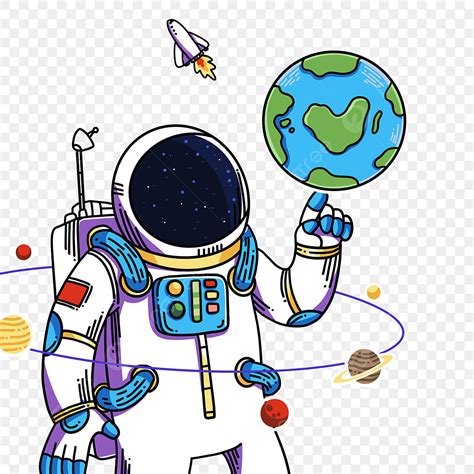 رسم رجل الفضاء