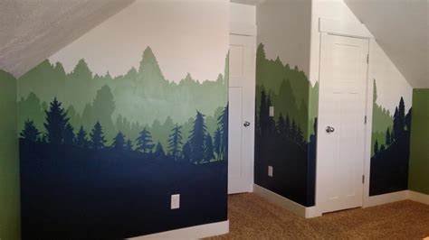 Forest Wall Mural I Am Hardware