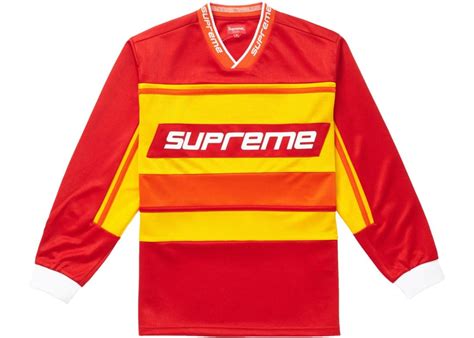 Supreme Warmup Hockey Jersey Red Stockx News